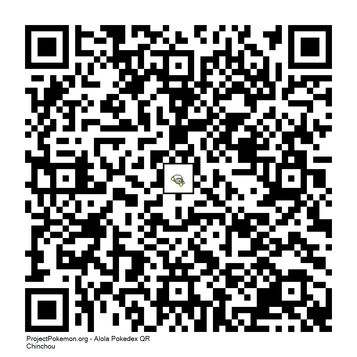 Cdigo QR de Chinchou